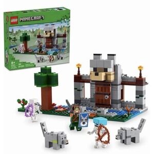 LEGO Minecraft The Wolf Stronghold 21261 Building Toy Set 312 Pieces New